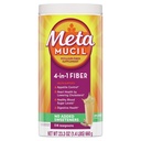 Métamucil, Poudre de Psyllium Husk, non aromatisée avec aucun édulcorant ajouté, 114 portions, Supplément de fibre de 4-en-1, Poudre de fibre de Psyllium Husk quotidienne Aidez à soutenir la santé digestive en favorisant la régularité*