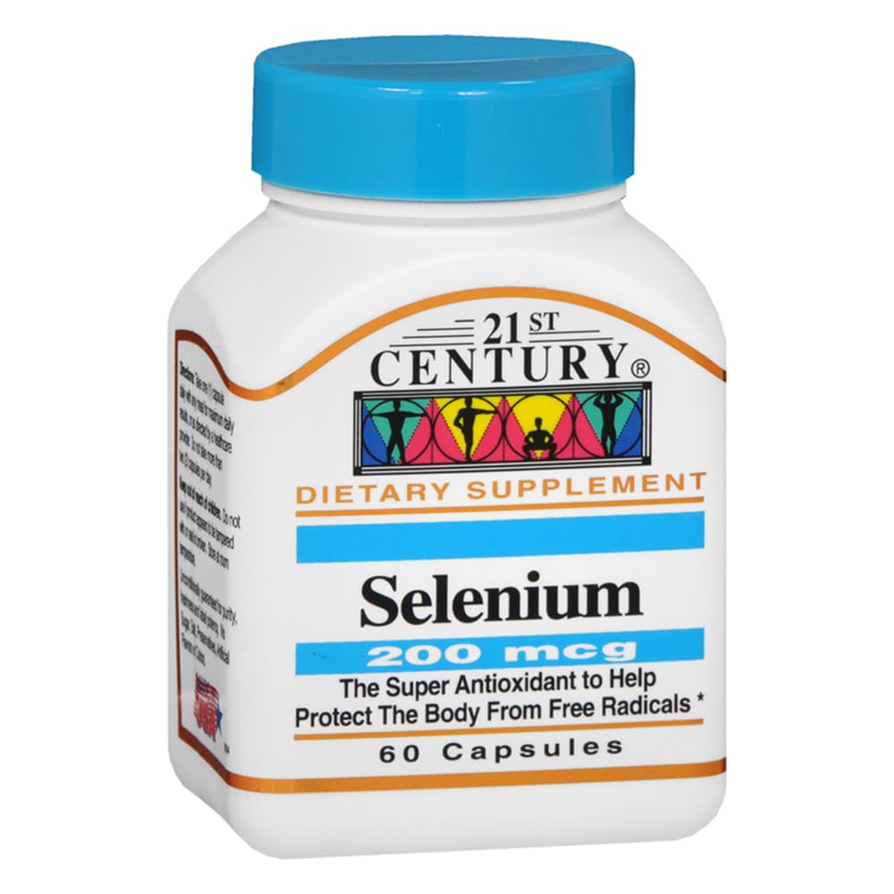 Selenium des 21. Jahrhunderts, 200 mcg, 60 Kapseln