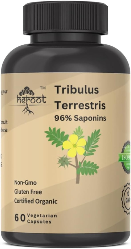 Tribulus Terrestris Supplement für Männer und Frauen (Pack mit 120 Kapseln)