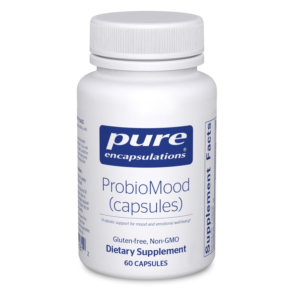 Pure Encapsulations ProbioMood | Shelf Stable Probiotic Combination Progettato per sostenere il rilassamento e la funzione G.I.* | 60 capsule