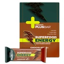 Greens+ Plusbar Energy Chocolate | Gluten Free Energy Bar | Organic Greens | Organic Dark Chocolate | Non GMO | 12 Bar
