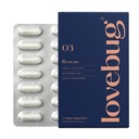 LoveBug Women's Health Rescue Vaginal Boric Acid Suppositories für Damen - Schnelles Aktives Suppository für Odor, Discharge, Hefe und pH Balance mit Kokosöl, Hyaluronsäure & Vitamin E, 14 ct