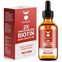 Bart Growth Oil - 2X Konzentration Biotin für Männer (2 oz) - Natürlich mit Argan, Jojoba und Vitamin, Wachstumsweichmacher, Moisturizer (Vanilla)