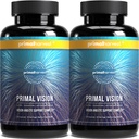 Primal Harvest Vision Primal con Lutein, Zeaxanthin, Vitamina A e Zinc per la salute degli occhi, Blue Light Support e Visual Clarity 2 Pack
