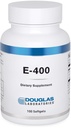 Douglas Laboratories E-400 | Vitamin E für Antioxidantienschutz und Herz-Kreislauf-Unterstützung | 100 Kapseln