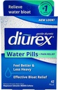 Pilules d'eau diurex, 42 Pilules de dénombrement (paquet de 3)