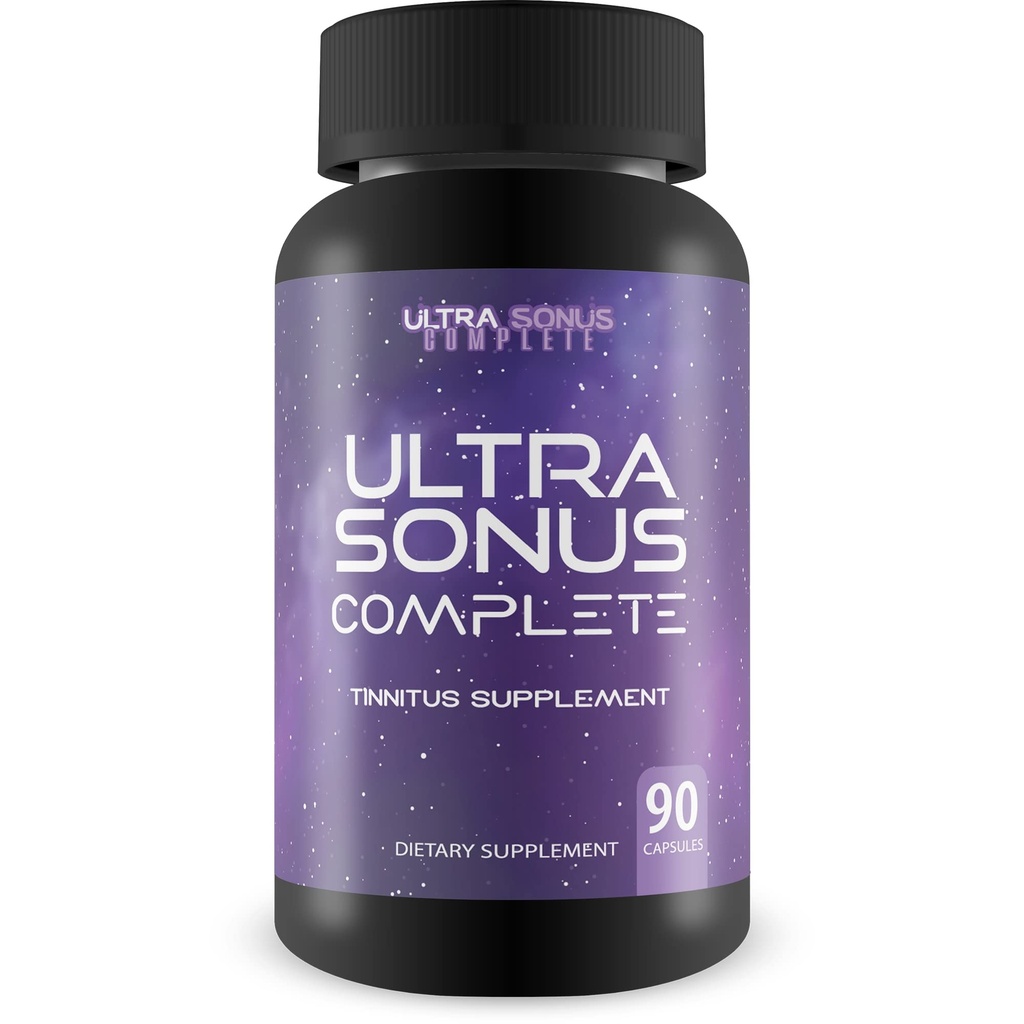 Supplément d'acouphène - Formule Max de vitamine C curcuma ail - Soutien Inflammation réduite et sonnerie d'oreille avec cette formule à base de plantes naturelles (90 capsules)