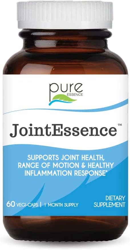 Pure Essence Labs JointEssence Supplement - Natural Joint Support für Männer und Frauen - Non GMO - 60 Vegetarische Kapseln