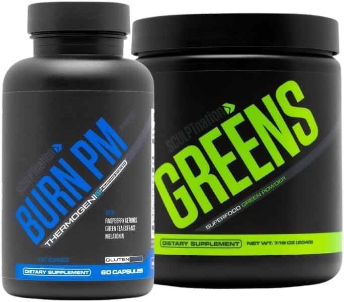 Sculpt Nation di V Shred Burn PM e Premium Greens Bundle
