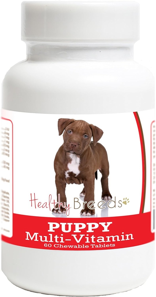 Comprimé de multivitamines pour chien-pouce de pupille de race saine 60 Nombre