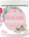 Strong + Sexy Fit, Weight and Diet Support Supplément santé, sans caféine sans boisson sans stim poudre pour le contrôle de l'appétit et le métabolisme support, suppléments pour les femmes, Guava Colada Flavor, 30 SVG