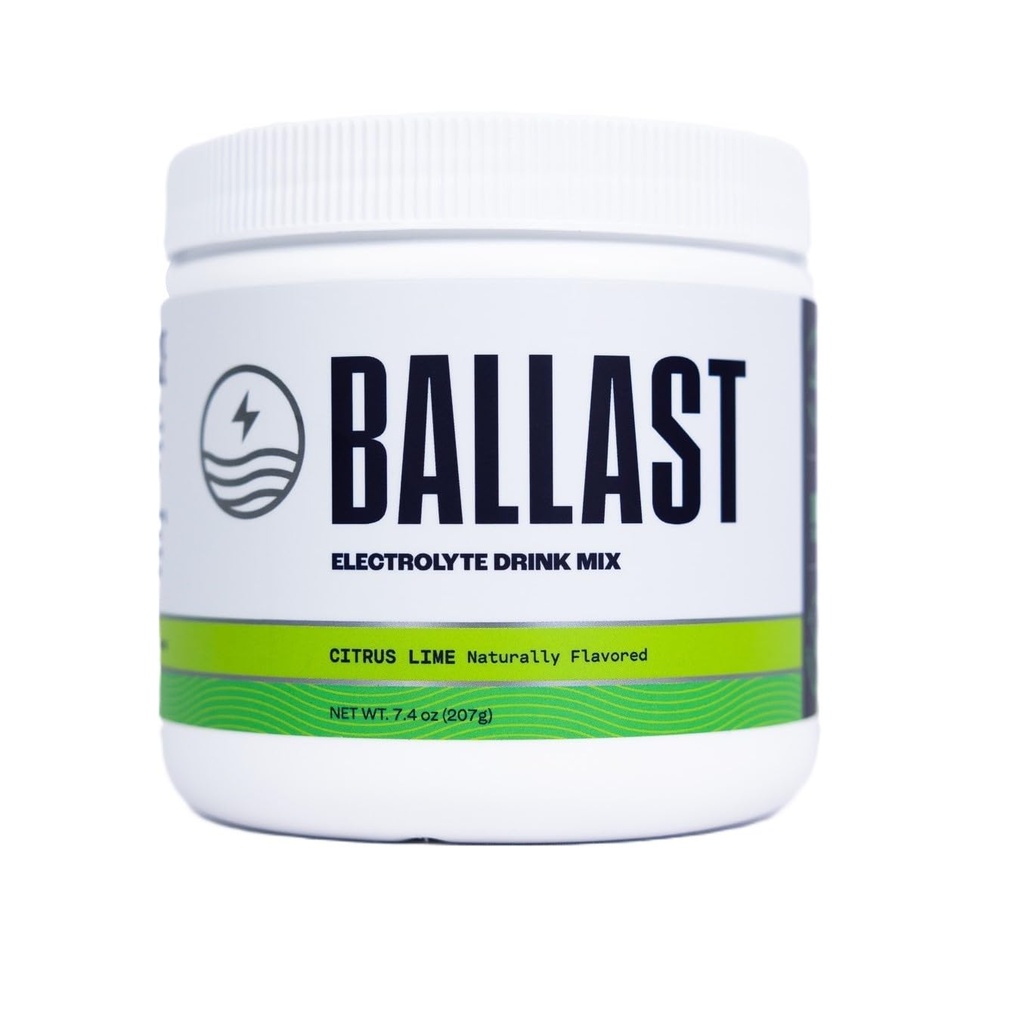 Ballast Zéro-Sugar Electrolytes - Citrus Lime - Poudre d'hydratation.