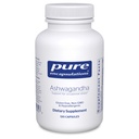 Encapsulations pures Ashwagandha - 500 mg Extrait Ashwagandha - Soutien au métabolisme et au stress - Support immunitaire - Sans OGM et végétalien - 120 capsules