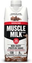 Crema proteica genuina del latte del muscolo, Cioccolato, Cartone di 11 Fl Oz, 12 Pack, Proteine 25g, Zucchero Zero, Calcio, Vitamine A, C & D, Fibra 5g, Spuntino energizzante, Recupero di allenamento, Imballaggio Vary May