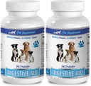 pet probiotics - Dog Digestive AID - PROBIOTICS - Potente Formula - lactobacillus salivarius probiotic - 2 Bottiglia (120 Chews)