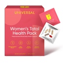 Pacchetti di vitamina quotidiana di salute totale delle donne - tutto in un multivitaminico per le donne, vitamine essenziali e minerali per l'energia, lo stress, la digestione e la salute del fegato, supplemento di benessere femminile, 30 pacchetti