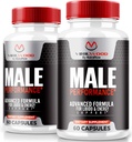 (2 Pack) Virilwood Kapseln für Männer, offizielle Viril Holz Pillen 1200 mg, Alle natürlichen männlichen Formel, um langfristige Leistung und allgemeine Gesundheit zu unterstützen, Premium Multivitamins Review (120 Kapseln)