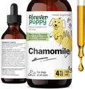 Forever Puppy Chamomile Tincture for Dogs - Estratto liquido di camomilla per il supporto gas & Gut Cleanse - Integratore di salute digestivo liquido per cani di tutte le razze e dimensioni - 4 oz