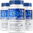 LIVORKA (3 Pack) Sciatisoothe - Sciatisoothe Supplemento, Sciati Soothe, Sciatisoothe Vitamine, Sciatisoothe, Sciati Soothe Supplemento, Sciati Soothe Capsules, Sciatic Sooth, 180 Capsule per 3 Mesi