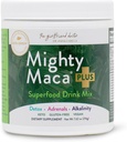 VIDAPURA Mighty Maca Plus di Dr. Anna Cabeca – Polvere di Superfood Organic Greens per energia quotidiana e vitalità, Vegan & Alkaline, 60 Serve