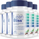 (5 Pack) Lean Bliss Weight Loss Pills, Lean Bliss Fat Burning Formel, LeanBliss Advanced Metabolism Kapseln für natürliches Gewicht Management & Blut Unterstützung, LeanBliss Nahrungsergänzung (300 Kapseln)
