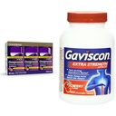 GoodSense Omeprazole Tablets 20 mg 14 Conte (3 Pack) e Gaviscon Extra Forza Cherry Chewable Tablets Rilievo di stomaco 100 Conte