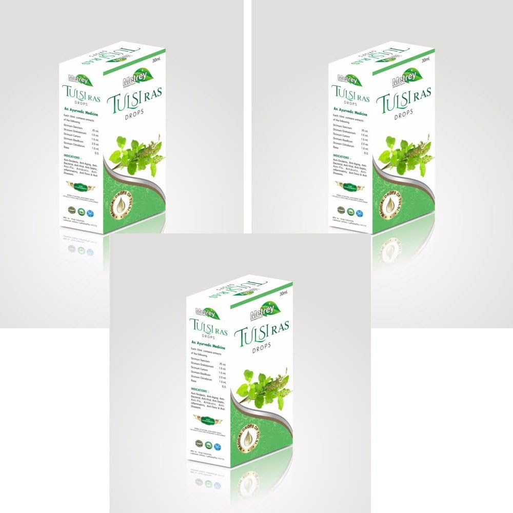 Metrey Tulsi Ras Gocce confezione da 3 ( 3 *30 ml)