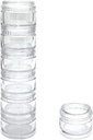 HaiSea Weekly Voyage Pill Planner-Mois Pill Organisateur, mois quotidien Pill Box-Separate AM/PM Compartiments Couleurs Varier
