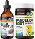 BIO KRAUTER Milchdisktur 4 Fl. Oz. & Dandelion 60 Gummie