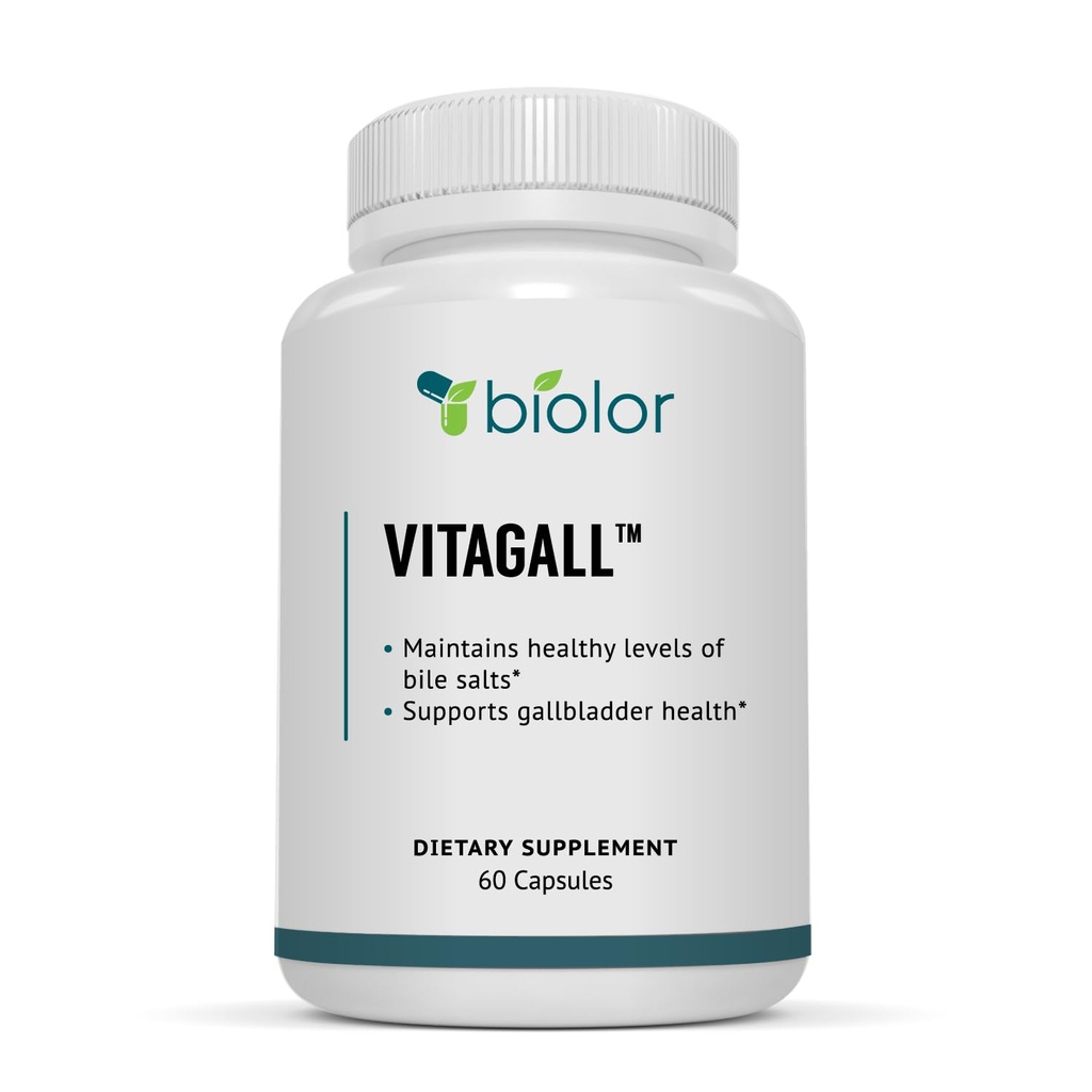 VitaGallTM Il miglior integratore per la salute della cistifellea - Pulite naturale della cistifellea con Chanca Piedra e estratto di carciofo - Formula della cistifellea per il sistema digestivo sano, la vescica e il fegato