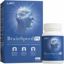 LAC BrainSpeed PS | Brain Supplement with Added Gingko Biloba | Helps with Memory, Mental Alertness, Brain Function (30 Tablets)