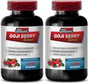 Immune Defense - Goji Berry Extract Complex - Natürliche Vitalität Pillen, Leistungsstarke Antioxidationsmittel, Granatapfel, Body Detox Complex, ganzheitliche Wellness-Unterstützung, natürliche Energie-Boost, 2 Bot 120 Caps