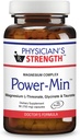Physician's Strength Power-Min - 90 Kapseln - Total Body Support - Magnesium Complex mit Magnesium L-Threonate, Glycinate & Taurate - Highly Absorbable - 30 Portionen