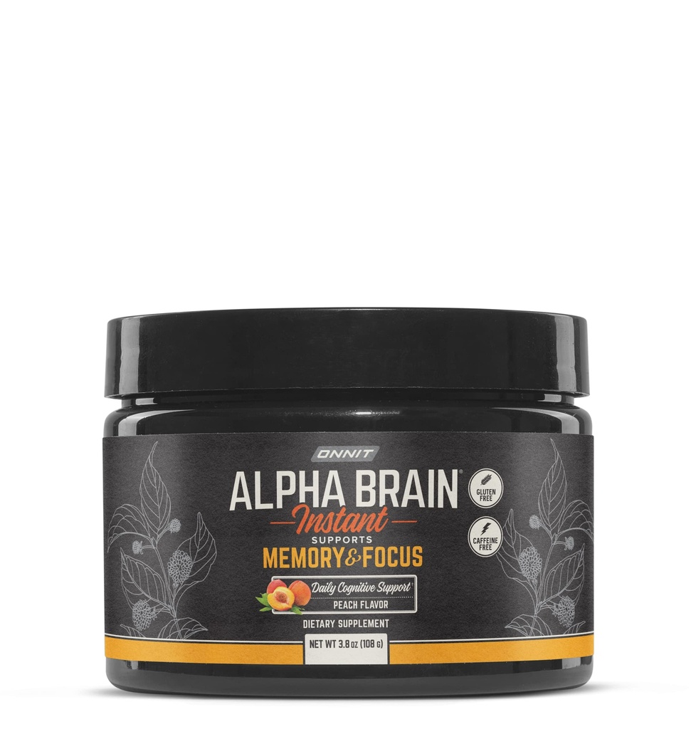 Alpha BRAIN® Instant - Pêche (30 tubes de service)