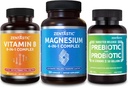 Complexe zentastique 4-en-1 Magnésium et vitamine B-Complexe et probiotiques et prébiotiques Supplément