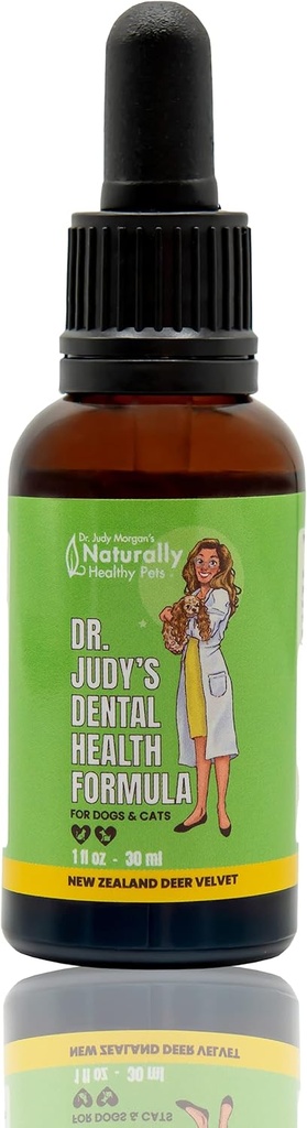 Dr. Judy Morgan's Dental Health Formula per cani e gatti, 1 fl oz (30 ml)