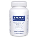 Pure Encapsulations Ubiquinol-QH - 100 mg CoQ10 - Unterstützt Energiemetabolismus & Herzgesundheit* - Coenzym Antioxidants Supplement - Non-GMO - 60 Softgel Capsules