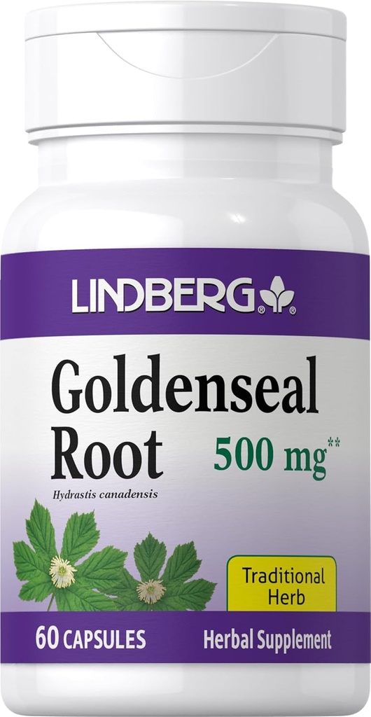 Lindberg Capsules de racines de seaux d'or (500mg) 60 Capsules (60)