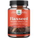 Flaxseed Oil 1000mg Softgels - High Potency Flax Seed Oil Softgels für Herz-Gesundheits-Digestion und Gehirn-Unterstützung - Kalt gepresste organische Flaxseed Bereitstellung Anlage basiert Omega 3 6 9