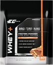 EC Sports Whey+ Protein Powder, Chocolate Peanut Butter Mix w/Digestive Enzyme - Isolate Supplement, Collagen Peptides w/Swift Reform - 30 Servietten