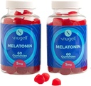 Snugell Melatonin Gummies 5 mg – 60-Count Integratore alimentare – Frullato di bacche per il supporto naturale del sonno riposante – Vegan, Non-Habit Forming, Non-GMO, Pectin-Based, Gluten-Free – Made in USA (2)