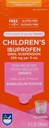 Rite Aid Children's Ibuprofen, Ages 2-11, Bubble Gum - 8 oz | Kids Pain Reliever & Fever Riduttore | per bambini età da 2 a 11 anni | Sospensione orale Ibuprofen 100 mg/5 mL | Alcohol Free & Gluten Free