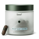 Seed PM-02 Sleep + Restore - Sleep Aid for Women & Men - Non-Habit Forming Bioidentical Melatonin & Ashwagandha - Vegan & Shelf-Stable - 30 Capsule (30-Day Supply)