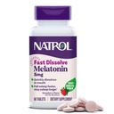 Natrol 5mg Comprimés à dissolution rapide Melatonine Fraise Arôme