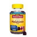 Nature Made Time Release Melatonin 3mg Gummis, 100% Drug Free Sleep Aid for Adults, 60 Melatonin Gummis, 60 Day Supply