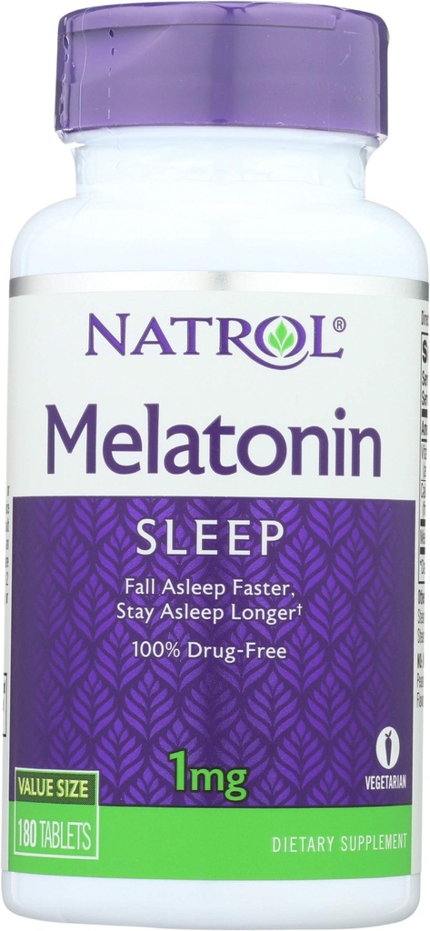 Natrol 1mg compresse di melatonina