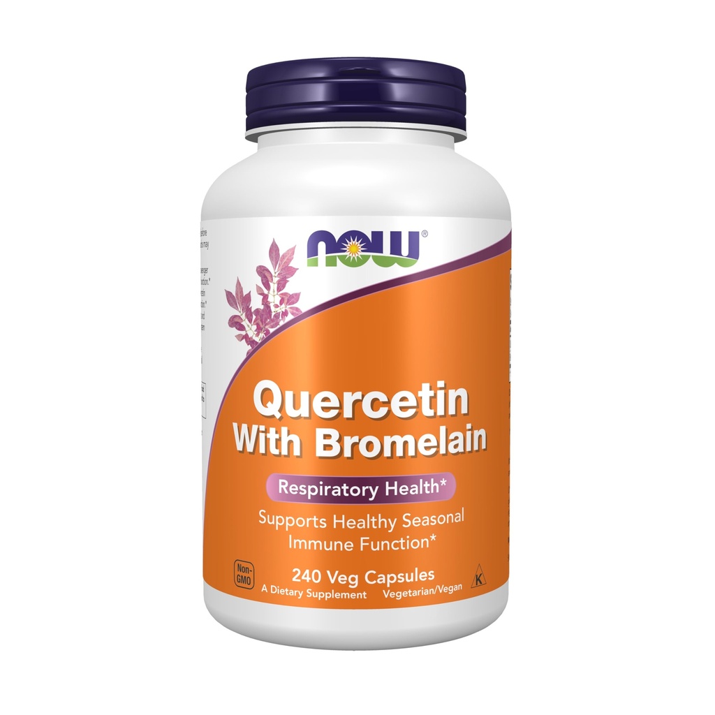 JETZT Nahrungsergänzungsmittel, Quercetin mit Bromelain, Balanced Immun System*, 240 Veg Kapseln