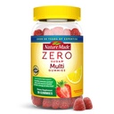 Natura fatta Zero Zucchero Multivitamina Gummies, Mens & Womens Multivitamins, Alimentazione giornaliera Vitamina e Supplemento minerale, Aspartame Free, 90 Gummies, 45 giorni di alimentazione