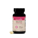 NatureWise High Potency Biotin 10.000 mcg Softgels - Biotin for Hair Growth Women & Men + Skin & Nails Support - Non-GMO, USA Hergestellt - 120 Softgels[120-Day Supply]